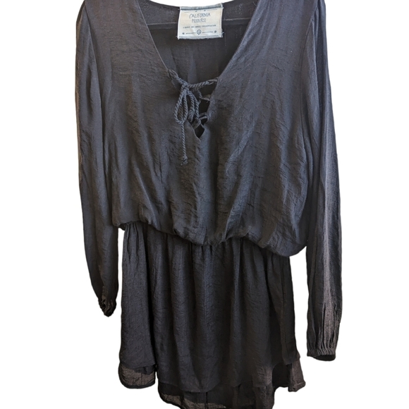 California Moonrise women's mini dress in size Large.  Boho style, flowy - Picture 3 of 9